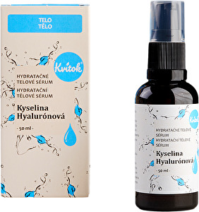 Telové Sérum – Kyselina Hyalurónová 50ml, Kvitok
