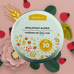 Opaľovacie mlieko (SPF30) 100ml, Caltha