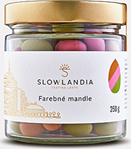 Farebné mandle 250g, Slowlandia